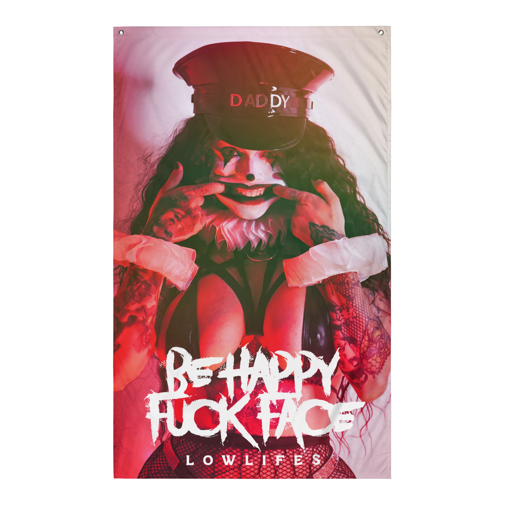 Flag: Be Happy Fuck Face