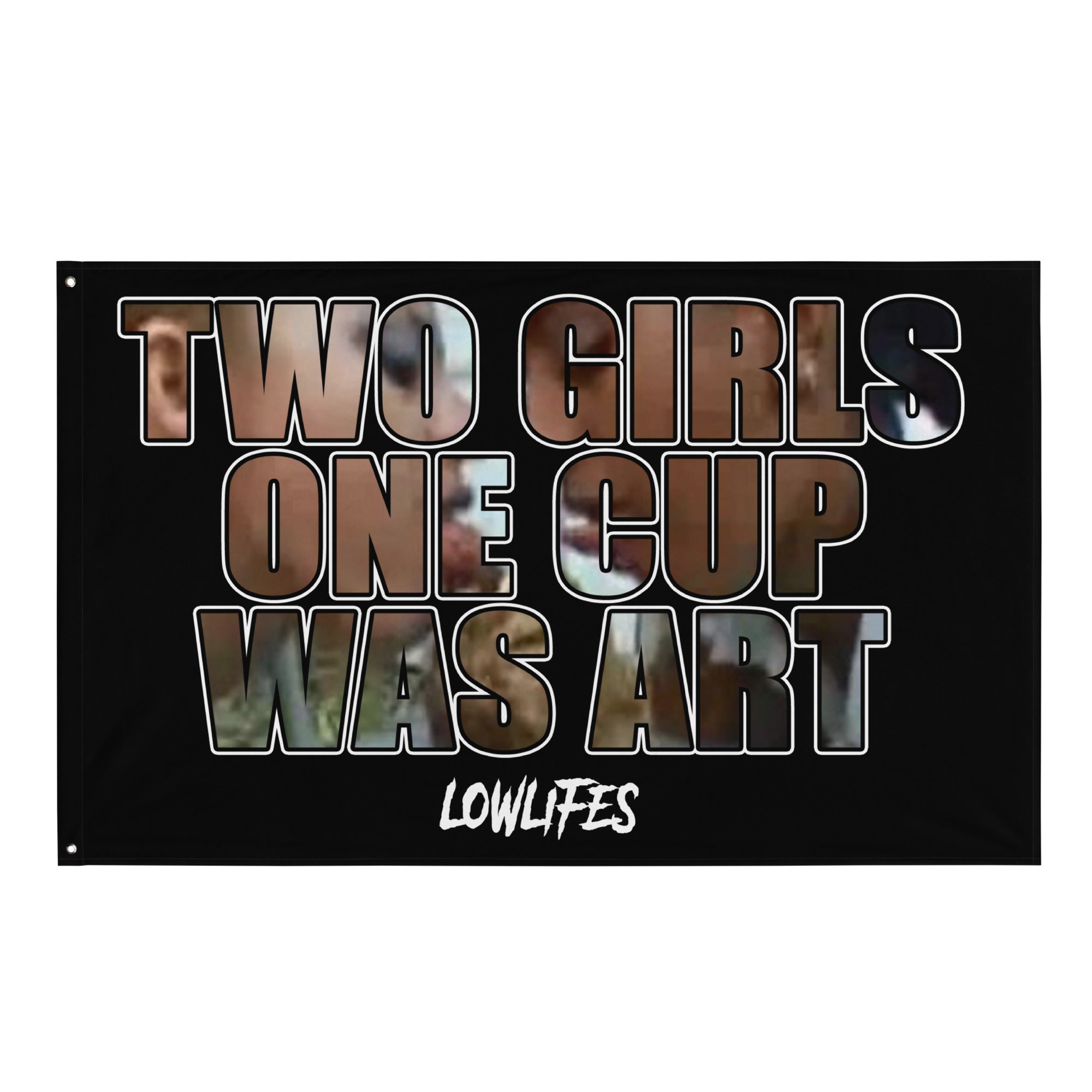 Flag: Two Girls Blurred